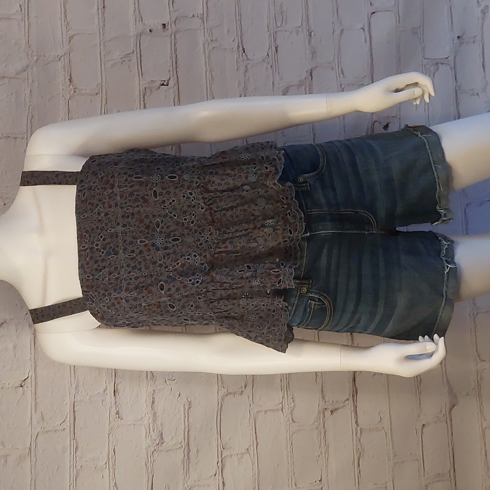 AEO Cutout Tank Top American Eagle Outfitters Cami XS Extra Small